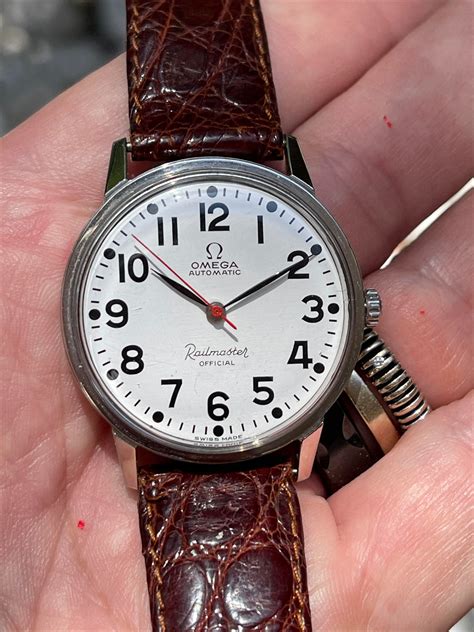 omega railmaster watch strap|omega railmaster watch for men.